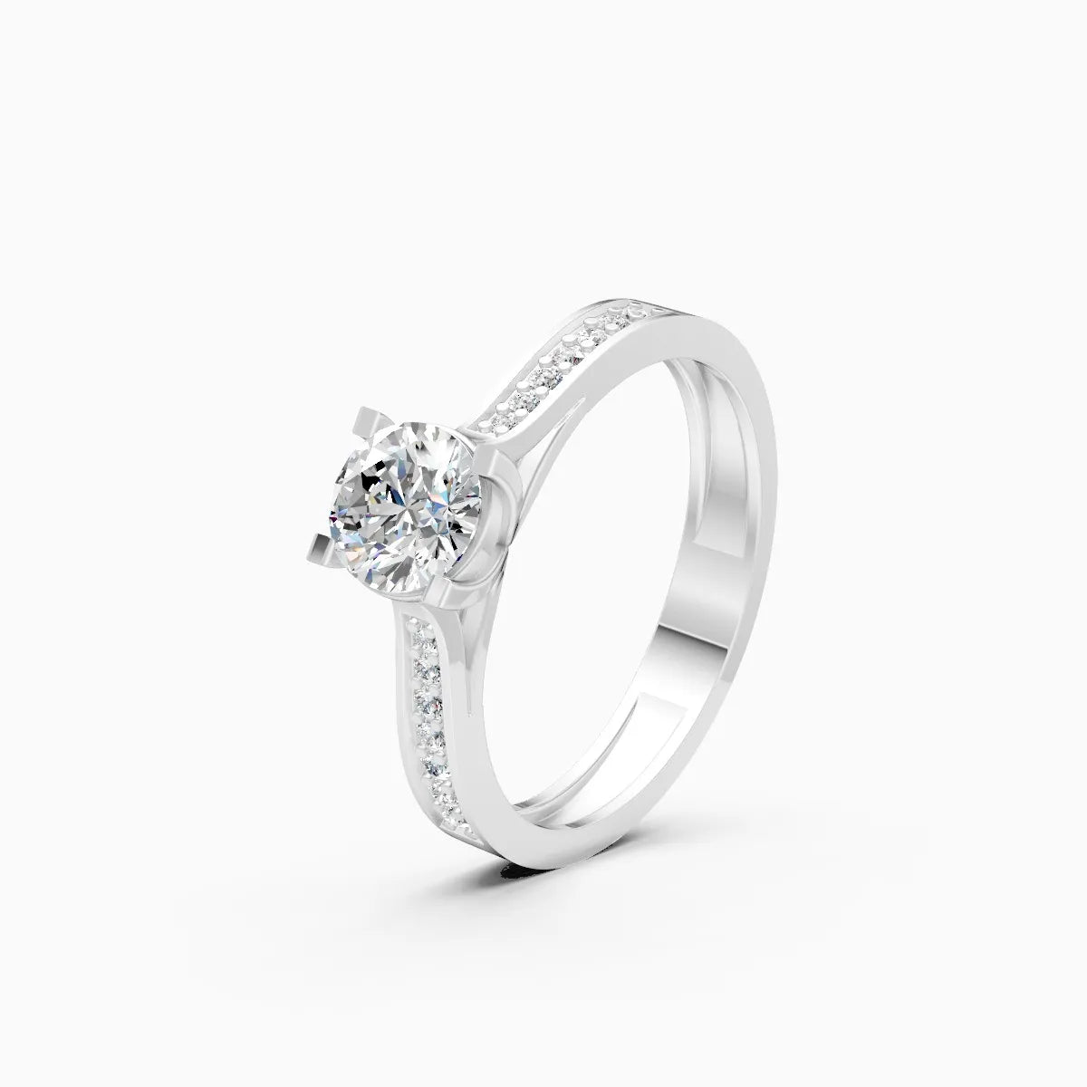 Eternal Rose Lab Grown Diamond Solitaire Ring