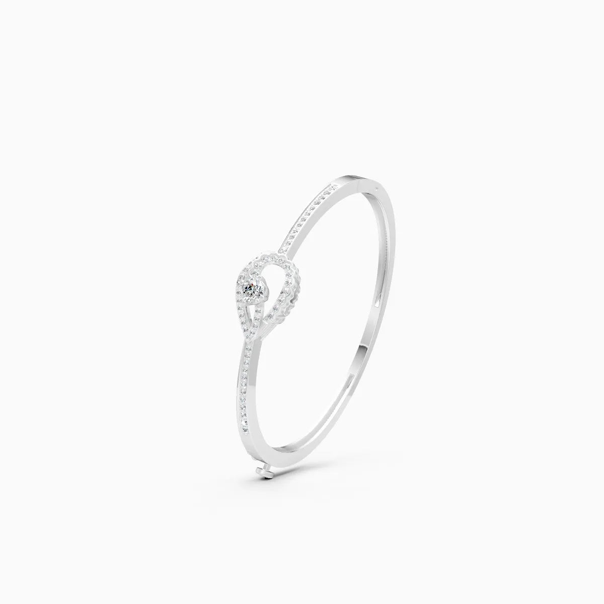 Pure Love Knot Lab-Grown Diamond Bracelet