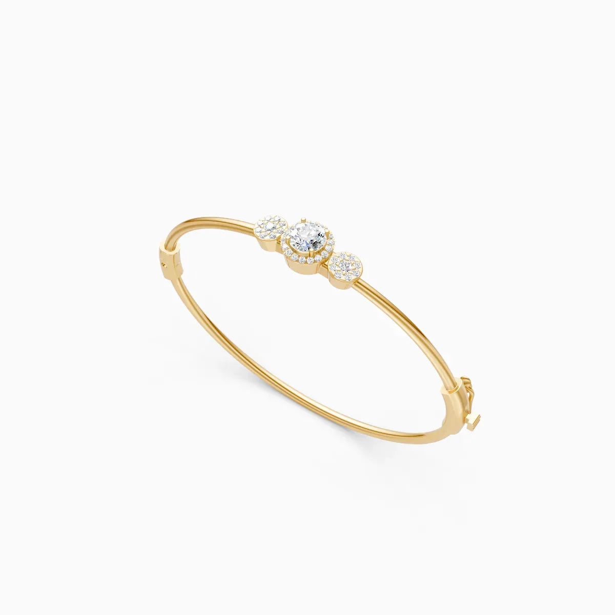 Minimalist Grace Solitaire Bar Diamond Bracelet