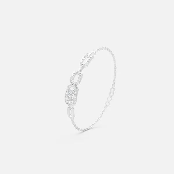 Infinity Spark Lab Grown Diamond Link Bracelet