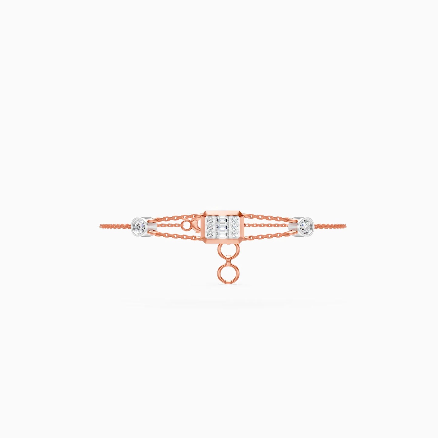 Minimal Luxe Bar Lab Grown Diamond Bracelet