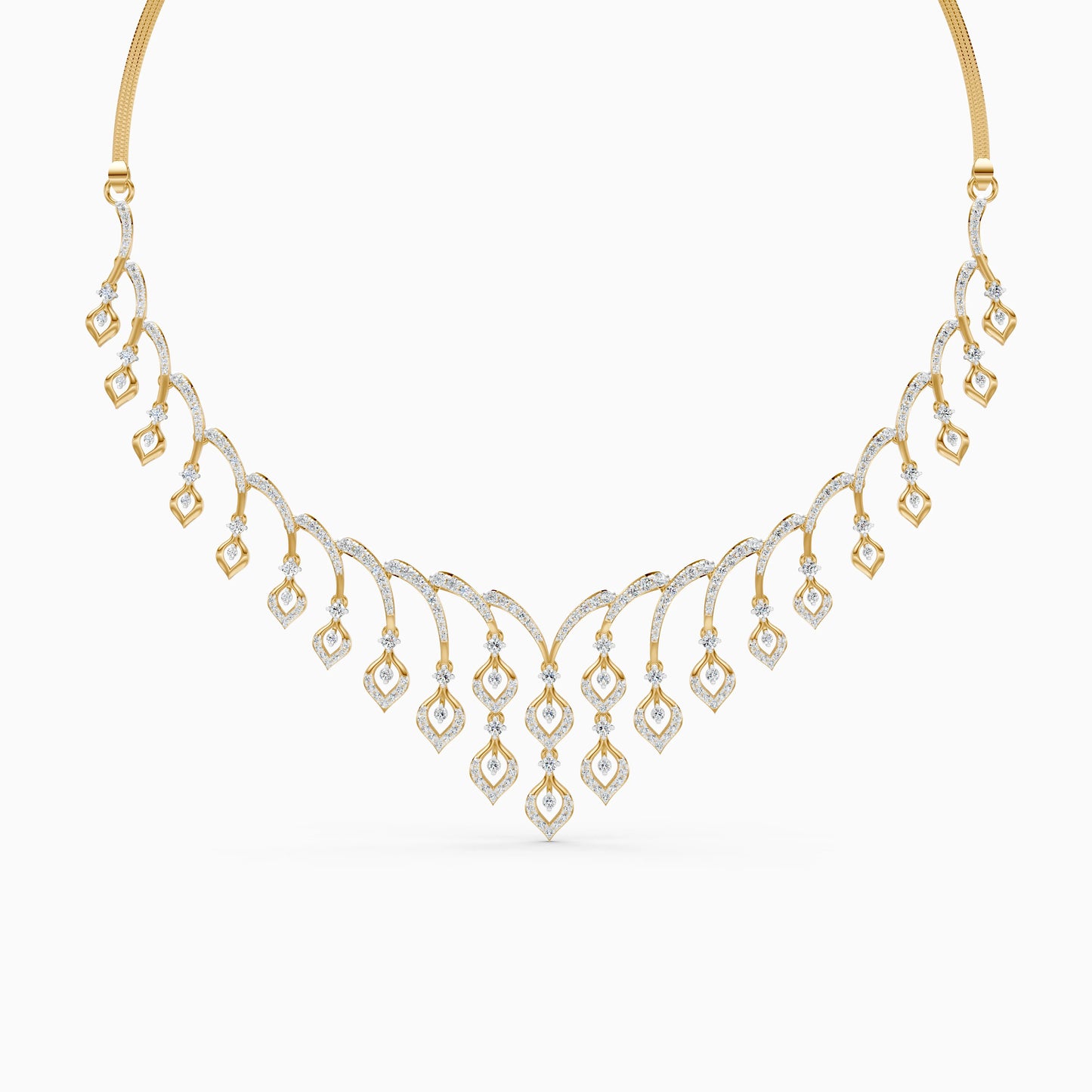 Royal Rhythm Lab Grown Diamond Necklace