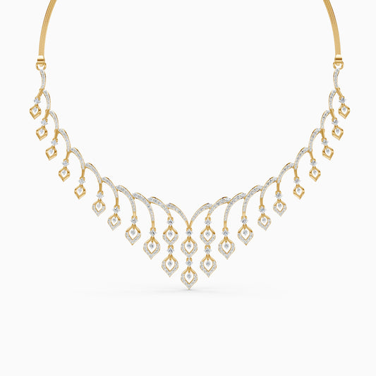 Royal Rhythm Lab Grown Diamond Necklace