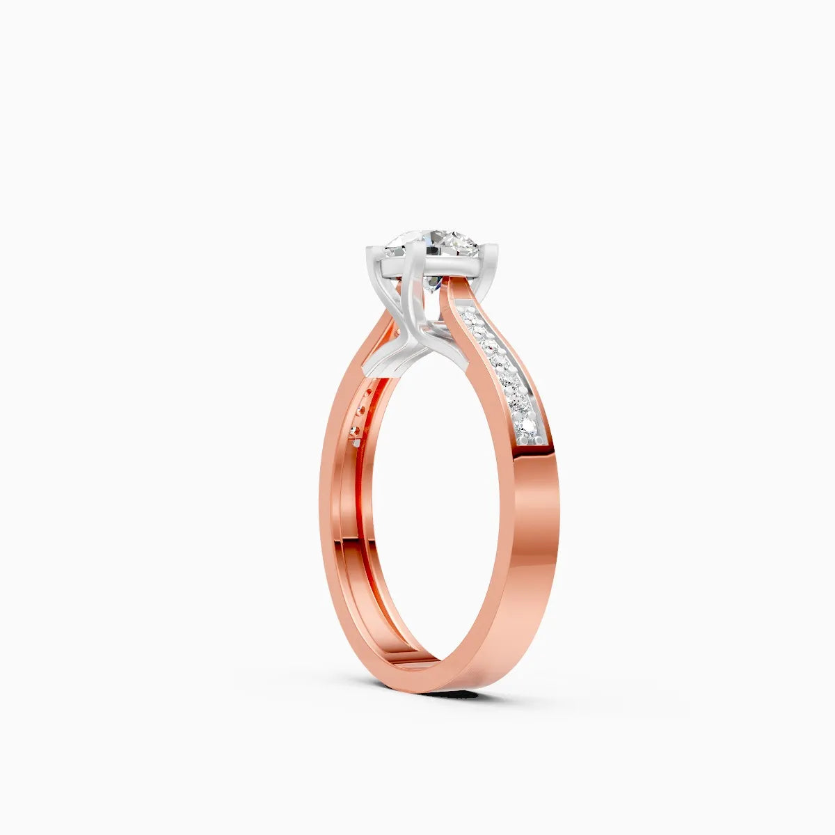 Eternal Rose Lab Grown Diamond Solitaire Ring