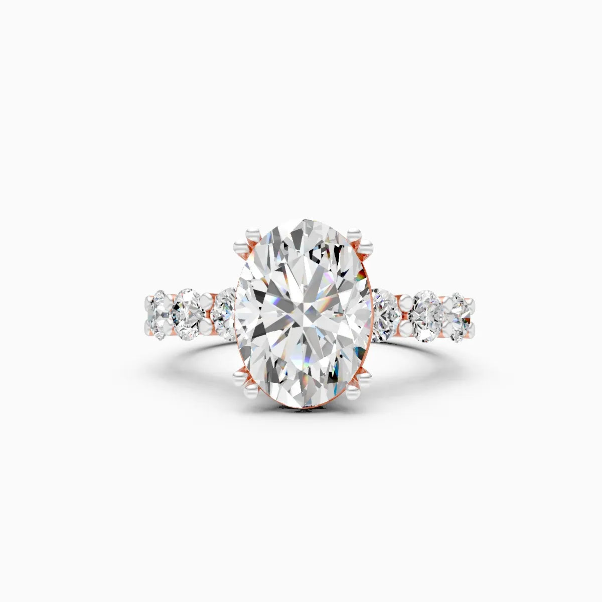 Timeless Oval Solitaire Engagement Ring