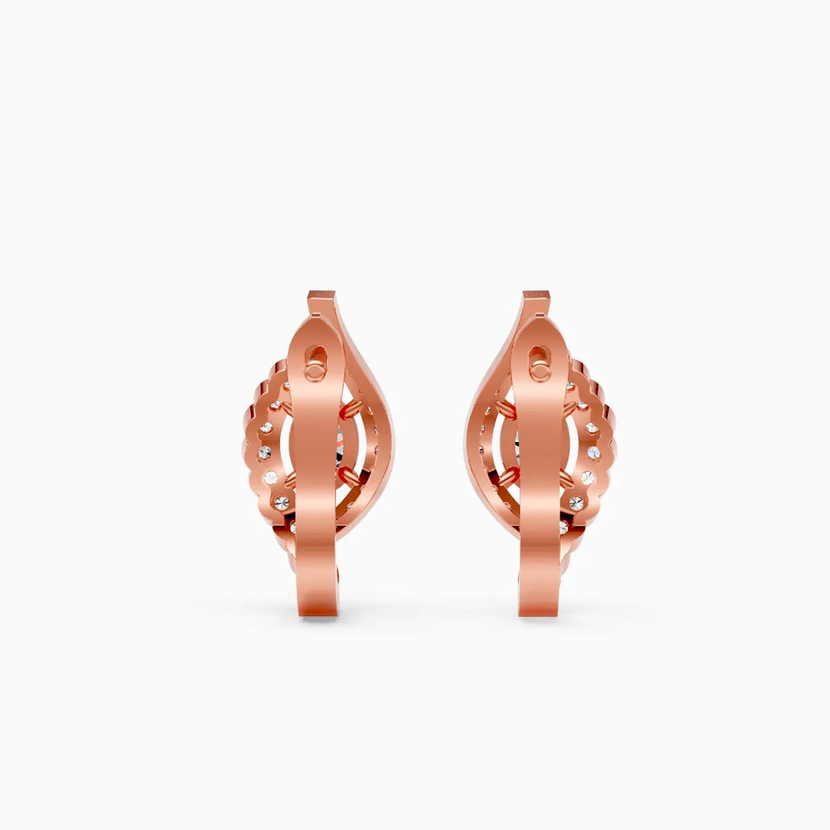 Divine Wave Lab-Grown Diamond Earrings