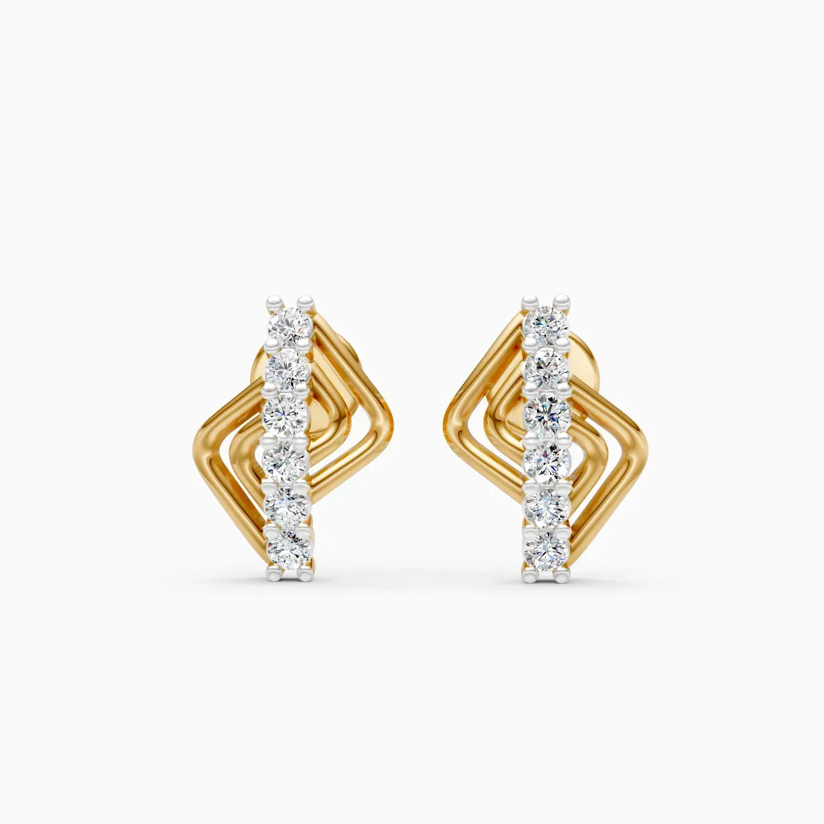 Layered Open-Frame Studs