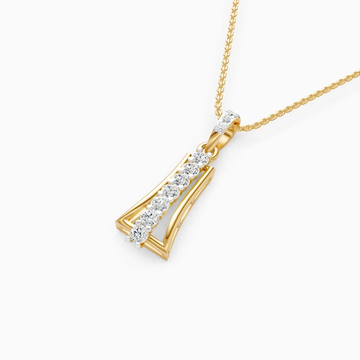 Curve Frame Pendant