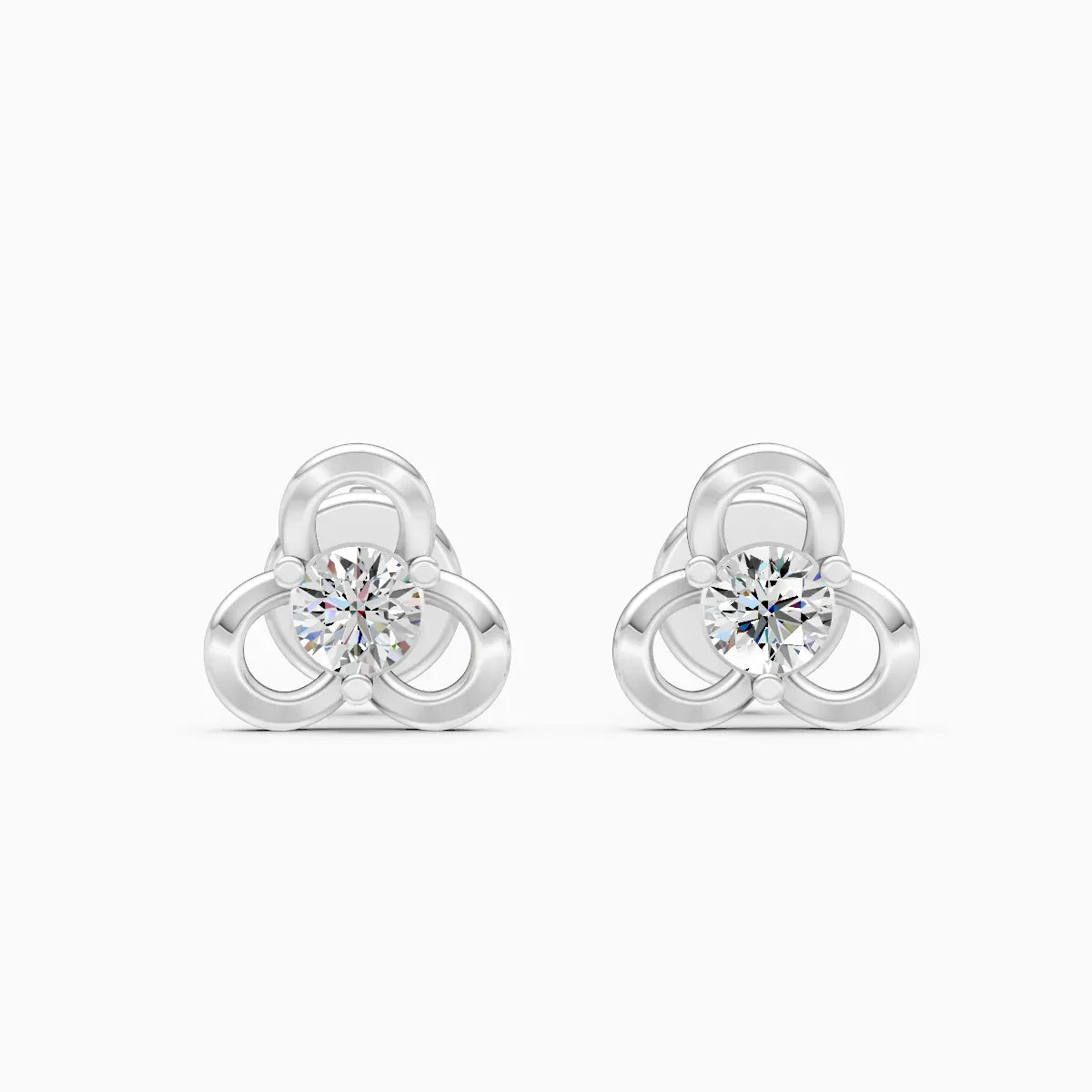 Trillium Bloom Studs