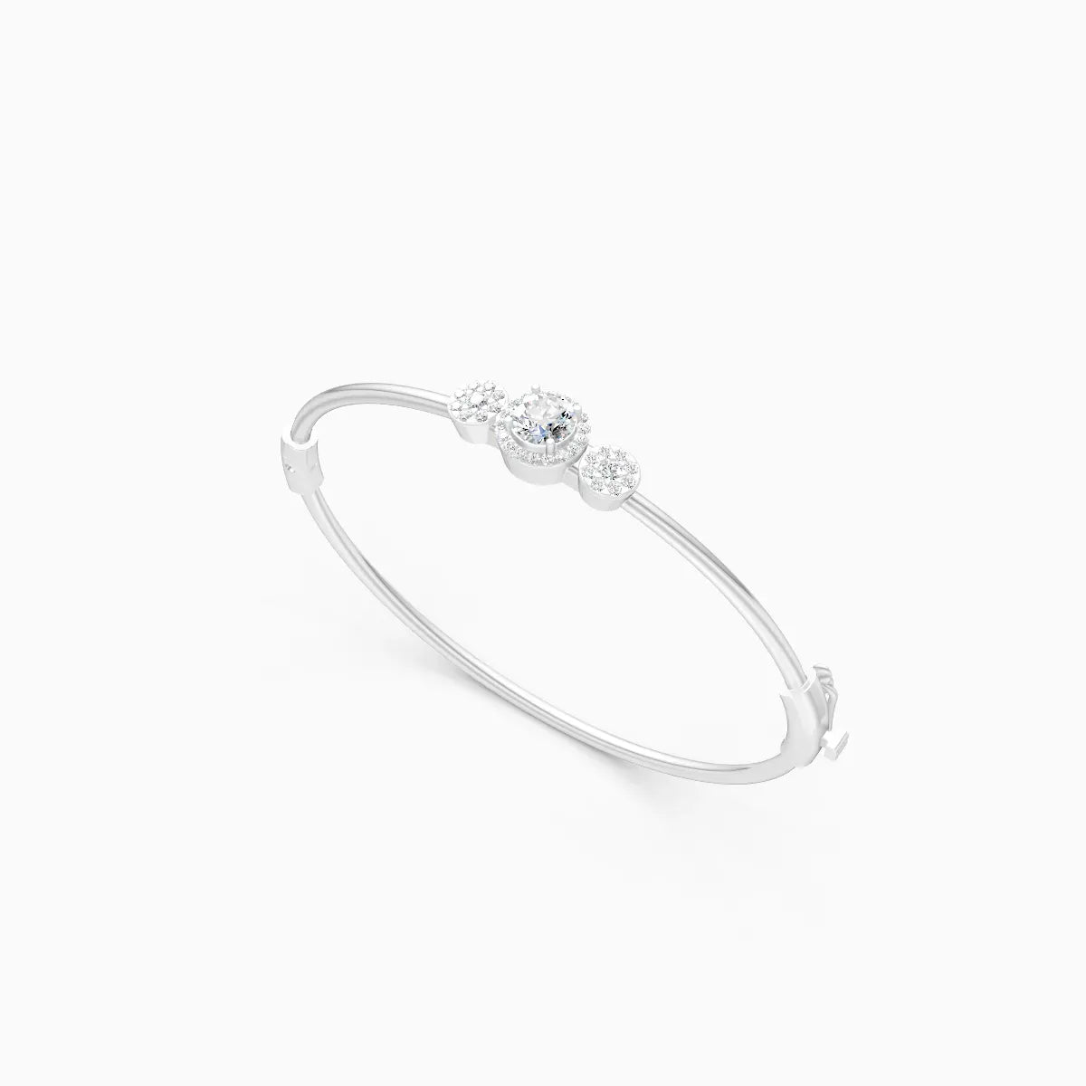Minimalist Grace Solitaire Bar Diamond Bracelet