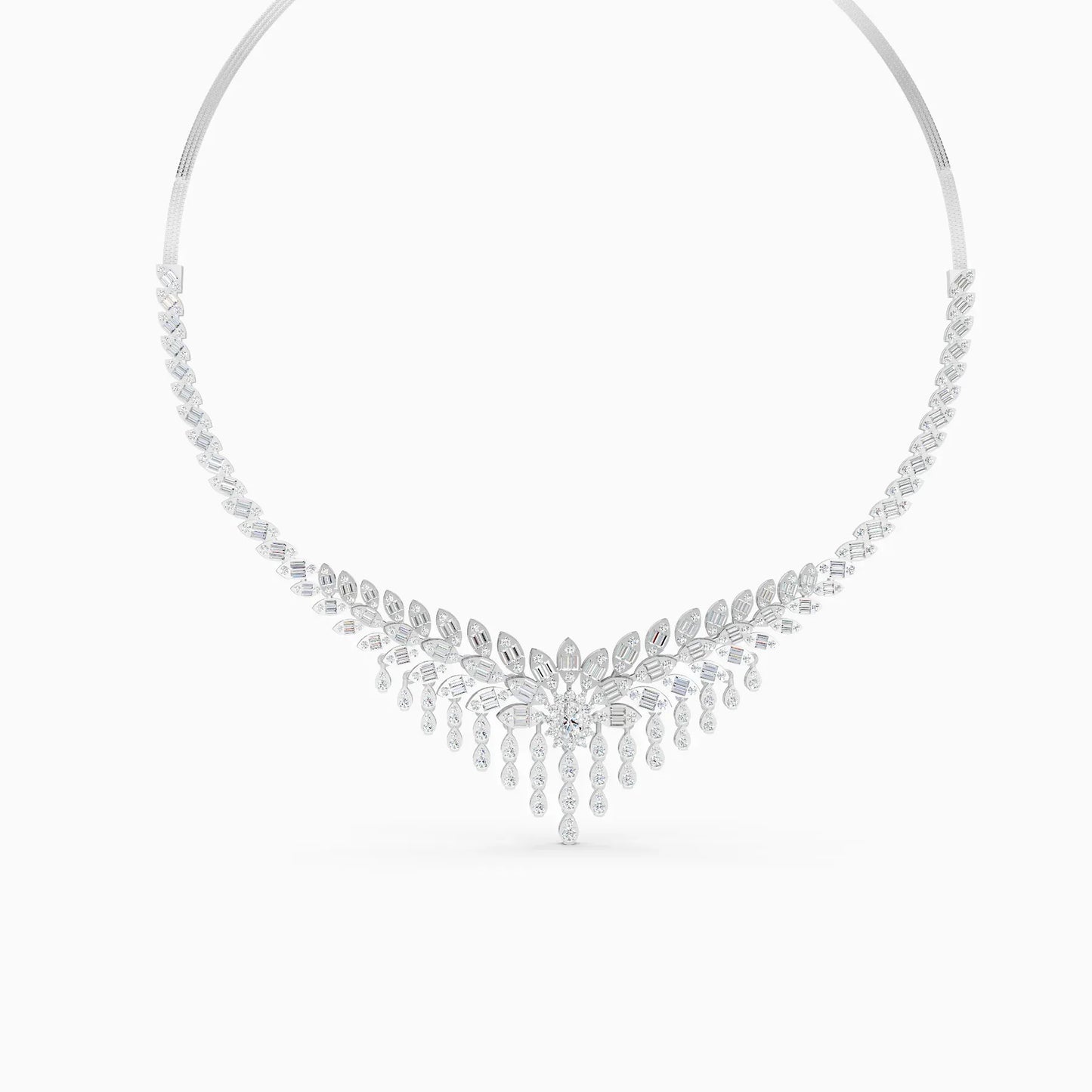Lab Grown Diamond Heavy Necklace