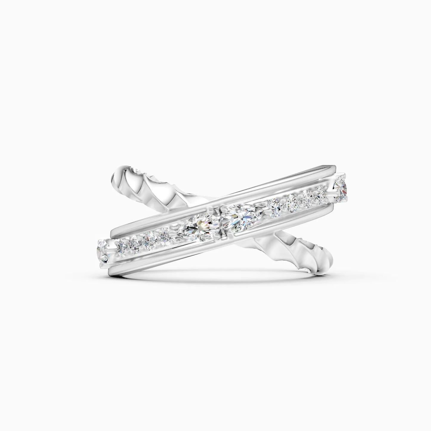 Divina Twist Lab Grown Diamond Ring