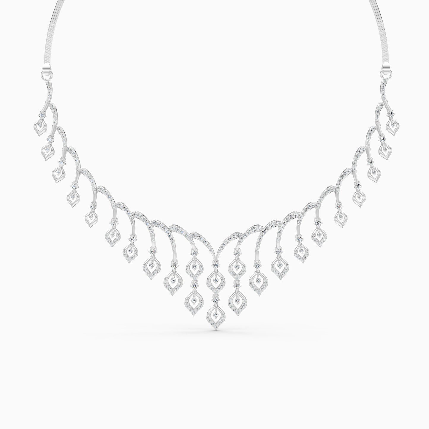 Royal Rhythm Lab Grown Diamond Necklace