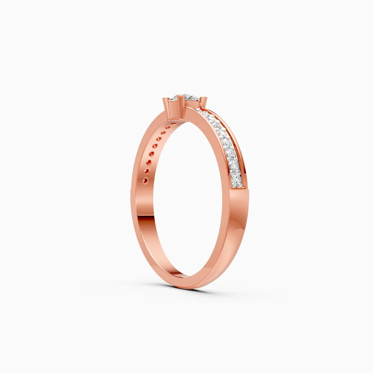 Minimalistic Lab Grown Diamond Ring