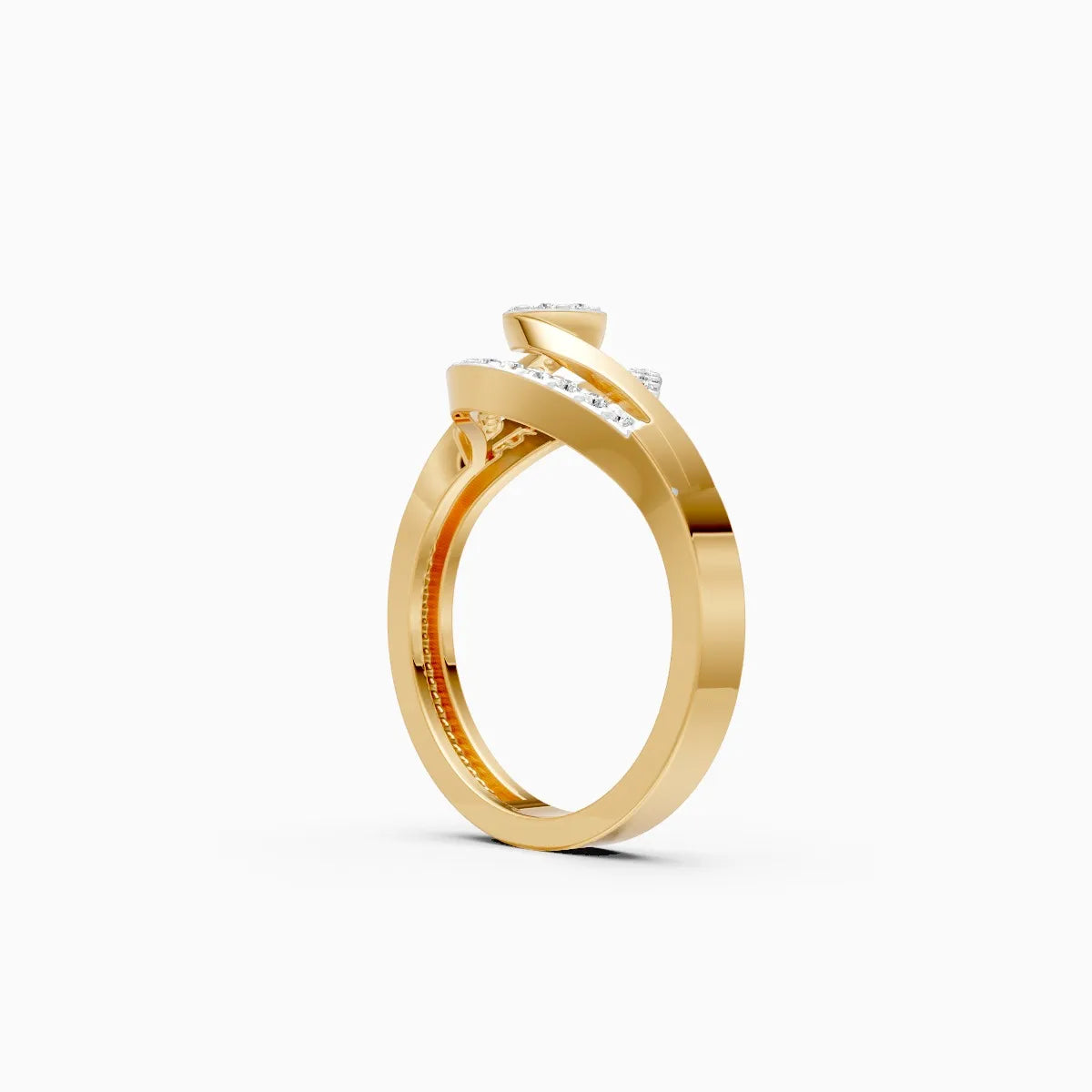 Mordern Style Lab Diamond Ladies Ring