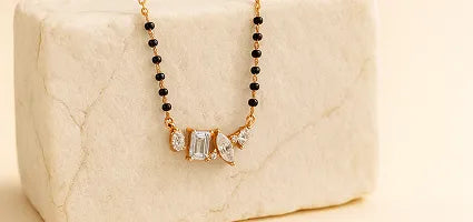 Lab Grown Diamond Daily Wear Mangalsutra