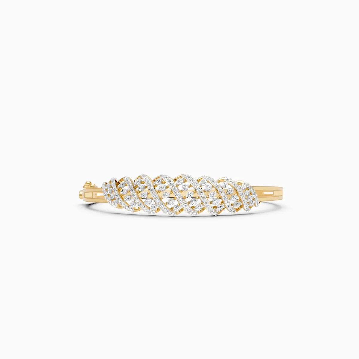Boundless Curve Lab Grown Diamond Bracelet