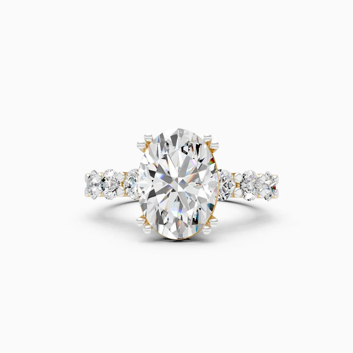 Timeless Oval Solitaire Engagement Ring