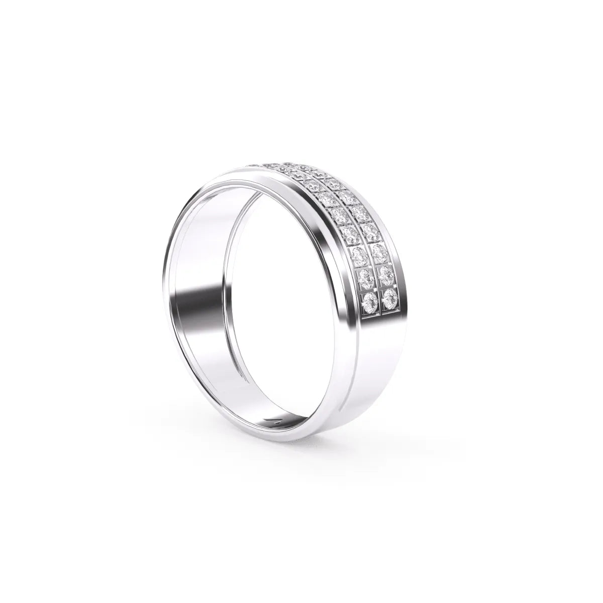 Unique Cross Diamond Ring For Her