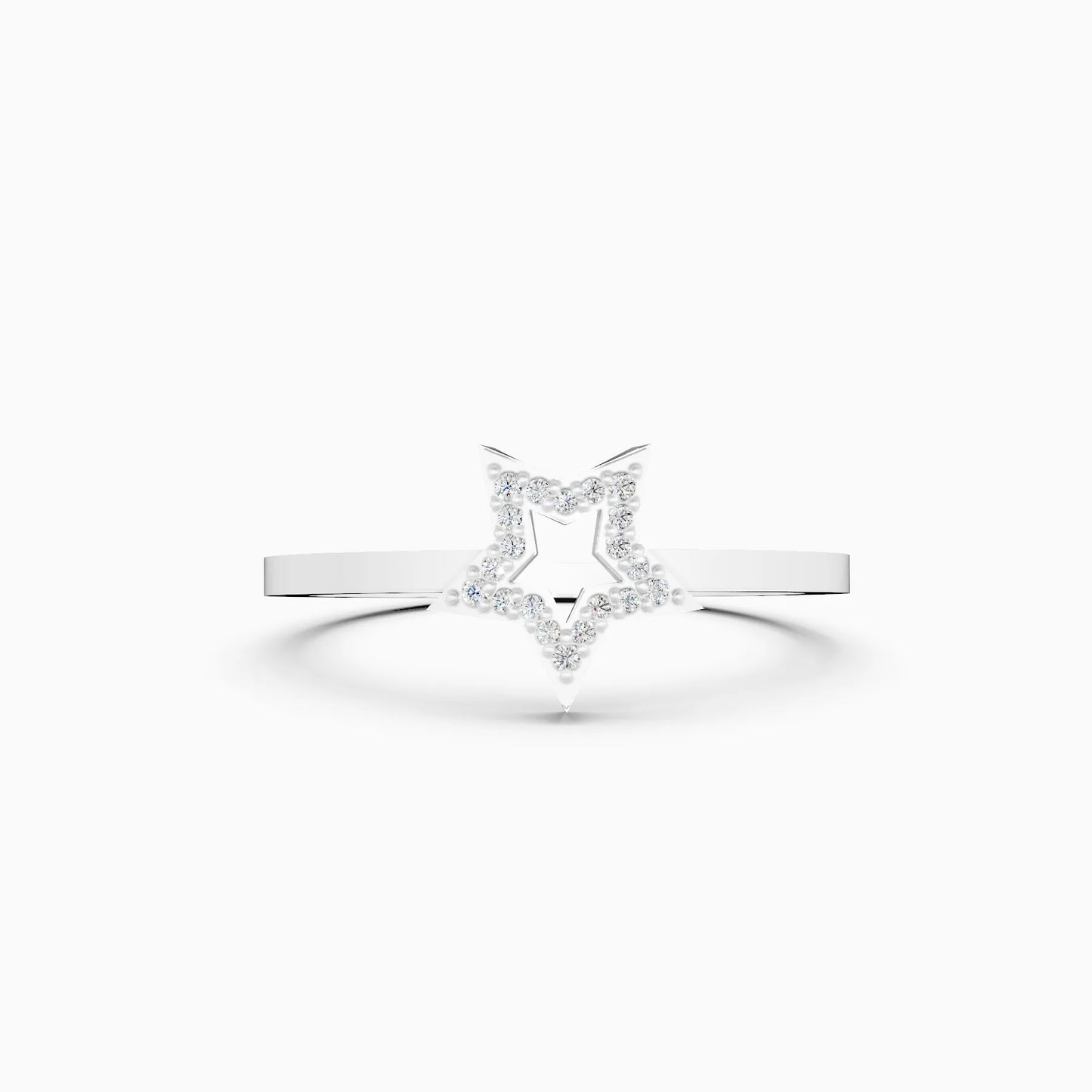 Star Glam With Diamond Ring