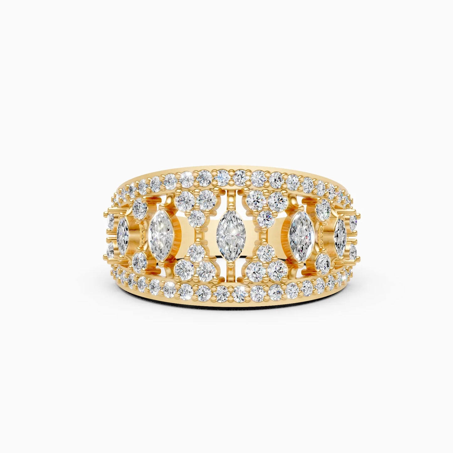 Vintage Inspired Lab Grown Diamond Ring