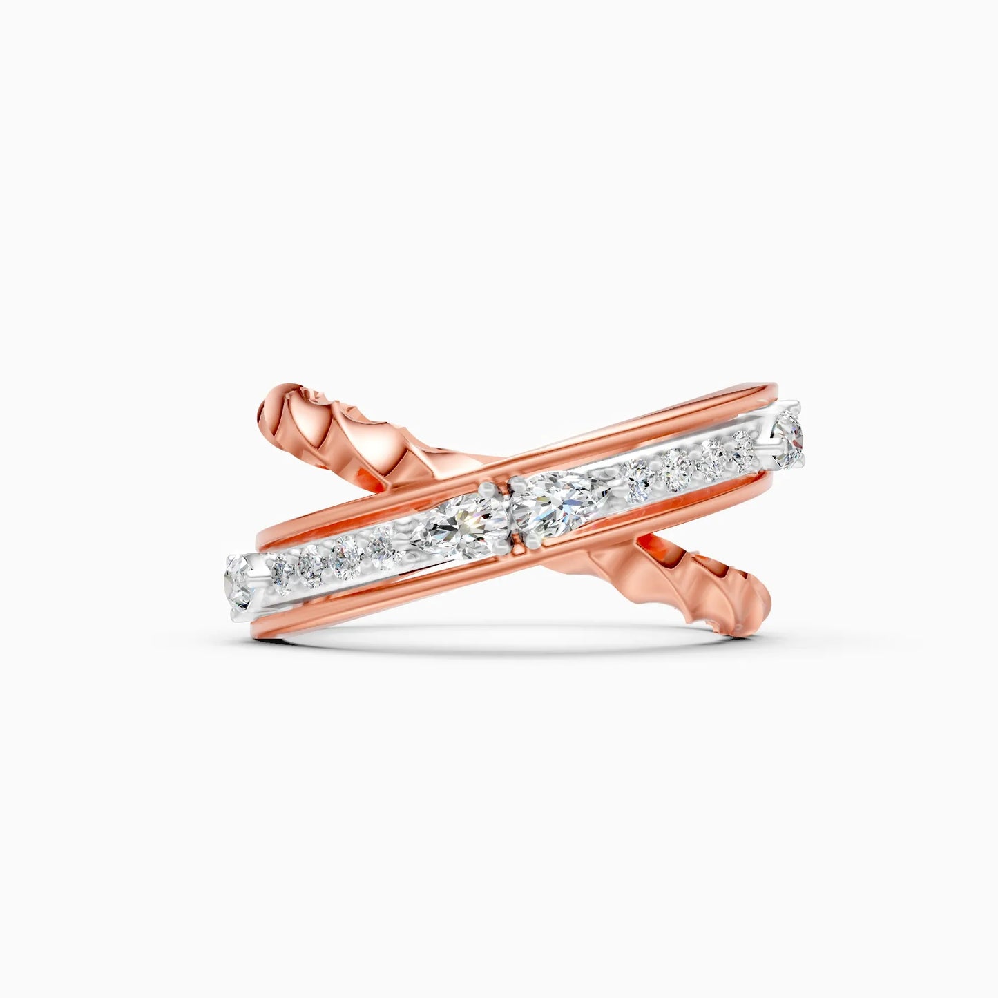 Divina Twist Lab Grown Diamond Ring