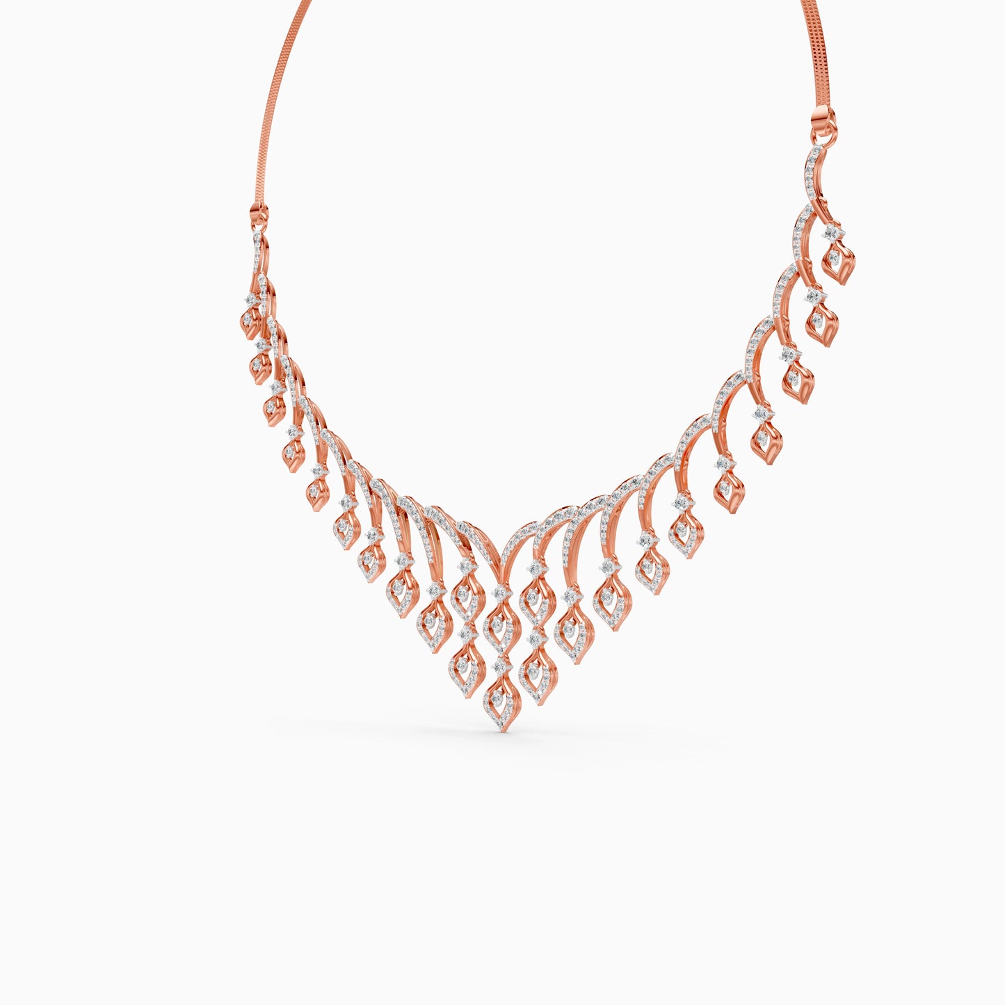Royal Rhythm Lab Grown Diamond Necklace