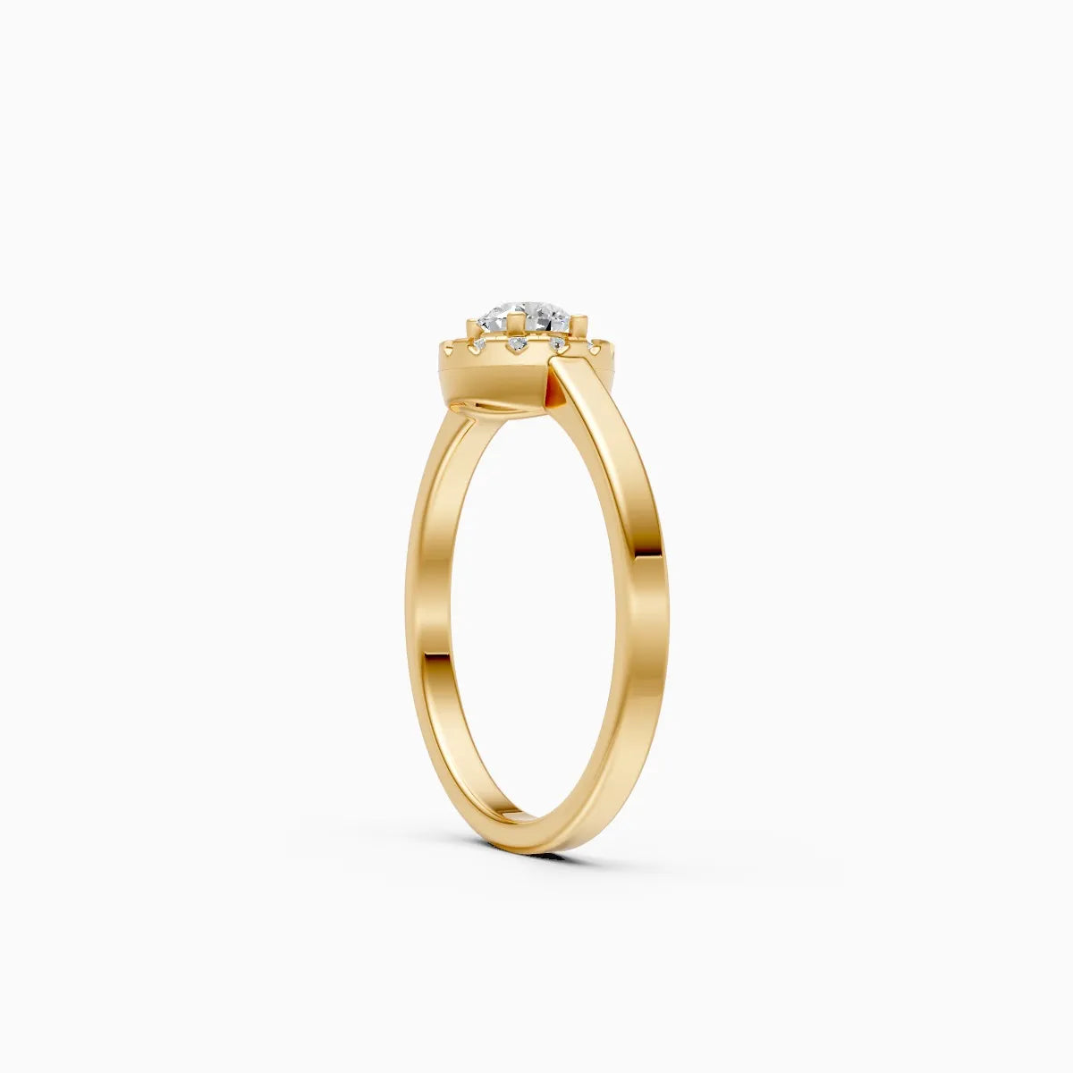 Classic Elegance Solitaire Diamond Ring