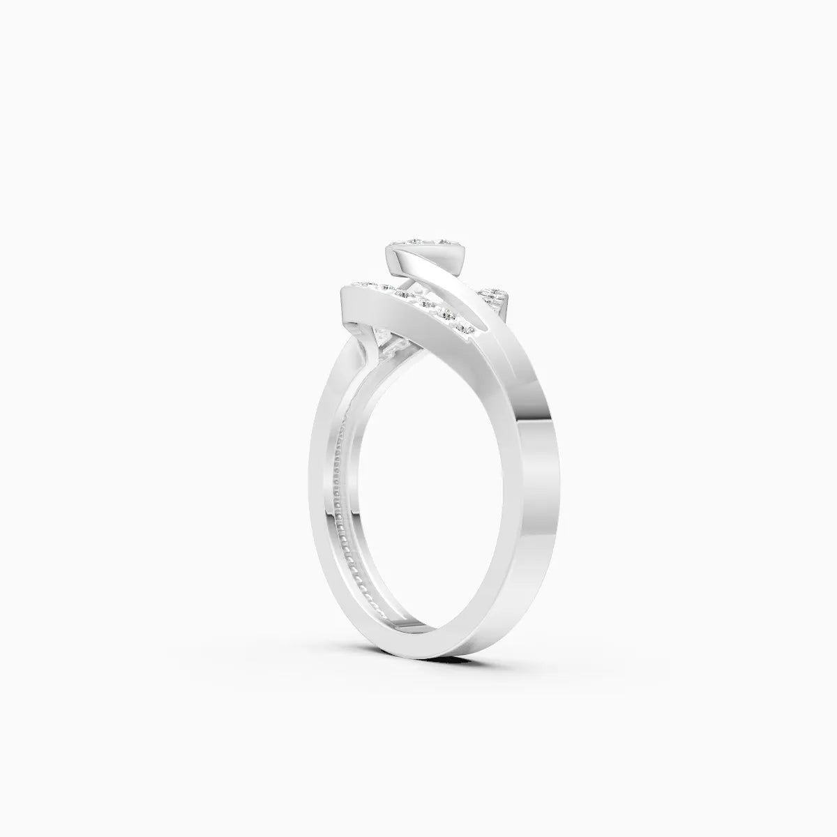 Mordern Style Lab Diamond Ladies Ring