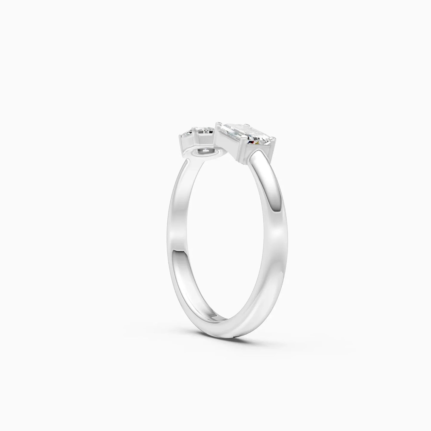 Delicate Open Cuff Diamond Women’s Band