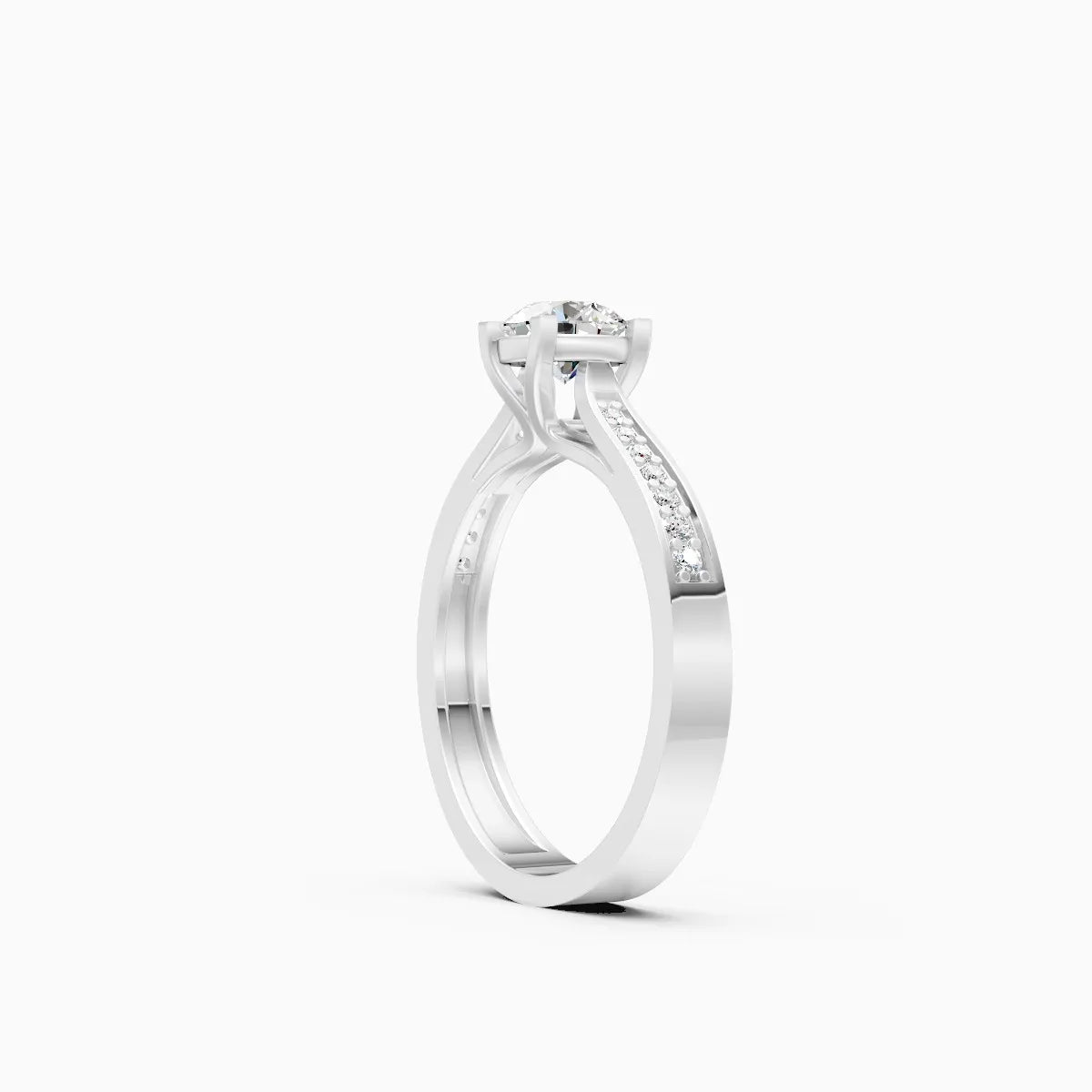 Eternal Rose Lab Grown Diamond Solitaire Ring