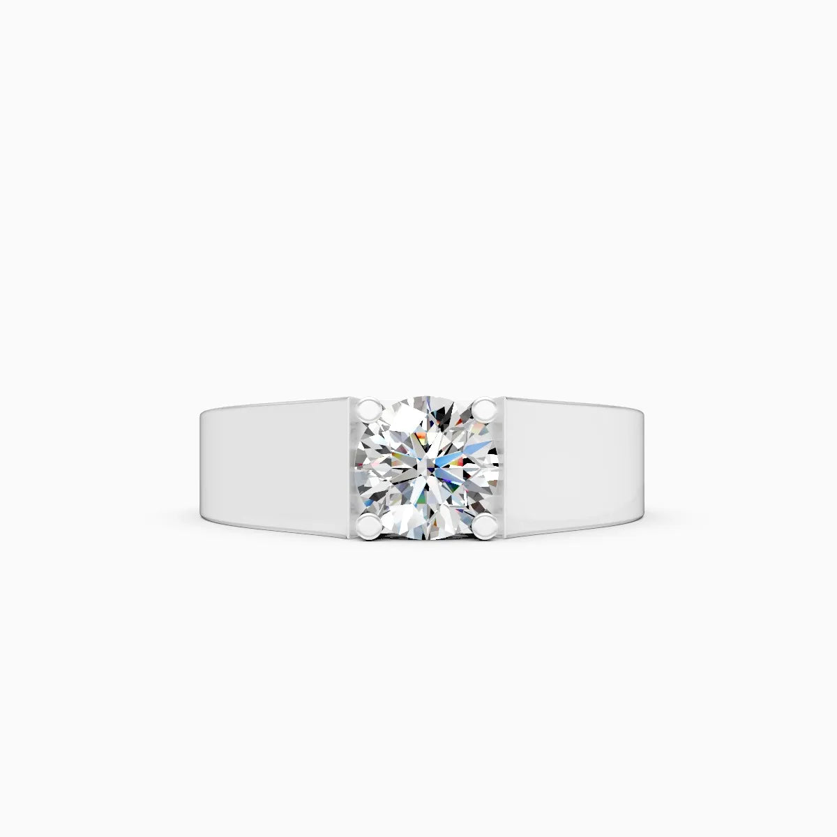 Signature Solitaire Lab Grown Diamond Ring