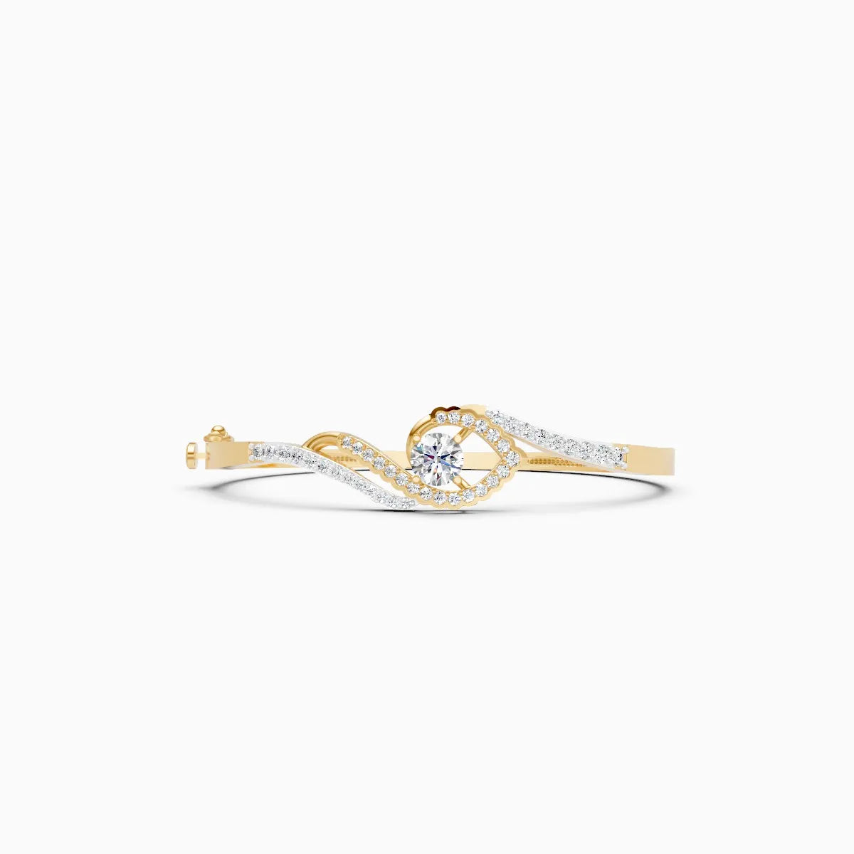 Divine Curl Lab-Grown Diamond Kada
