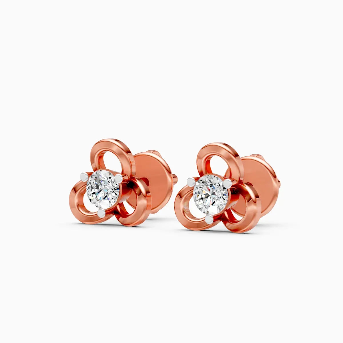 Trillium Bloom Studs