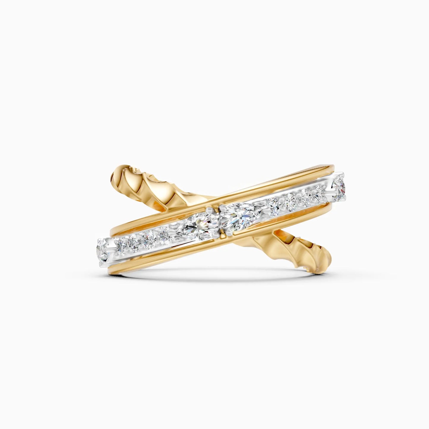 Divina Twist Lab Grown Diamond Ring