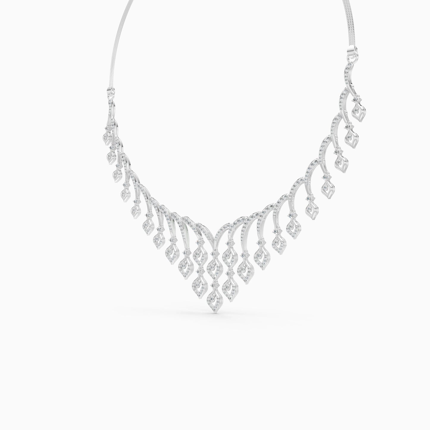 Royal Rhythm Lab Grown Diamond Necklace