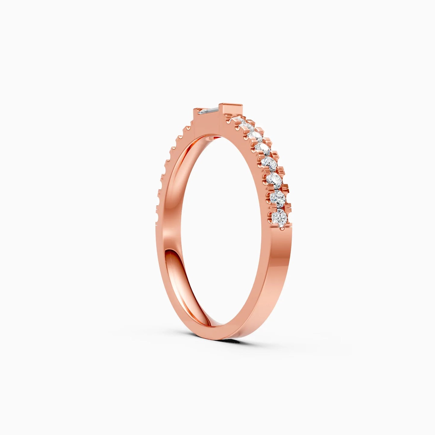 Baguette Bliss Lab Grown Diamond Ring