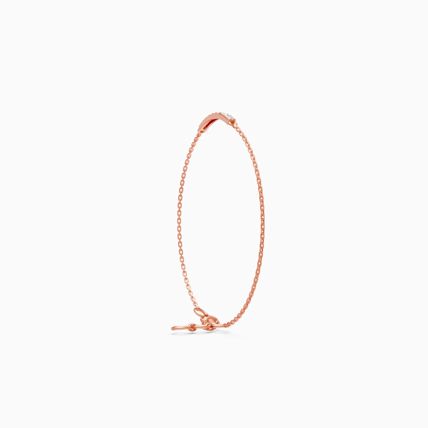 Delicate Bar Lab Grown Diamond Bracelet