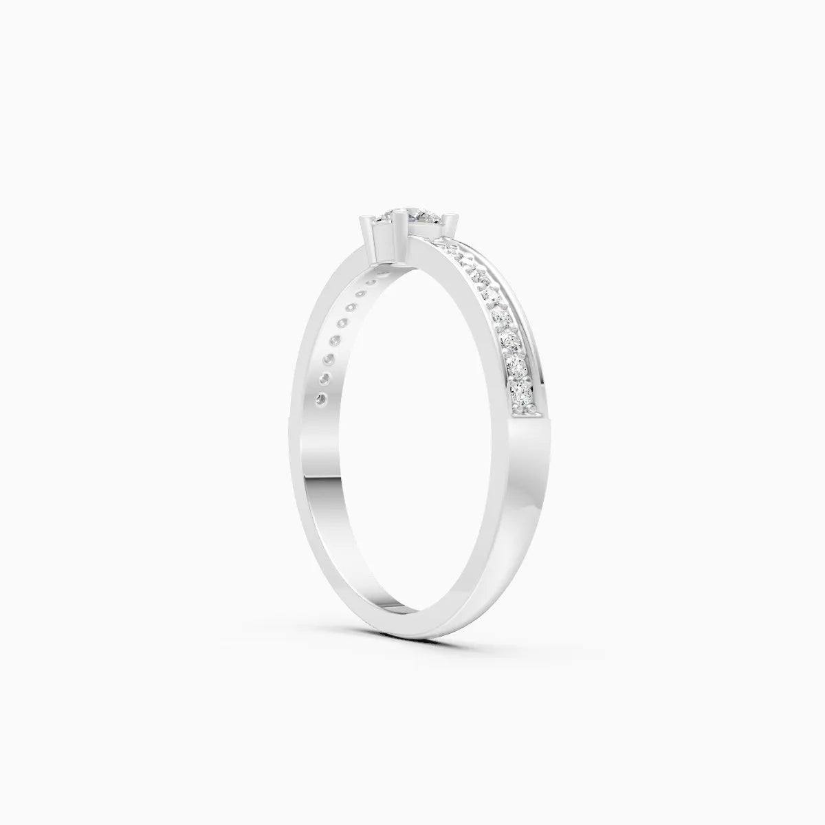 Minimalistic Lab Grown Diamond Ring