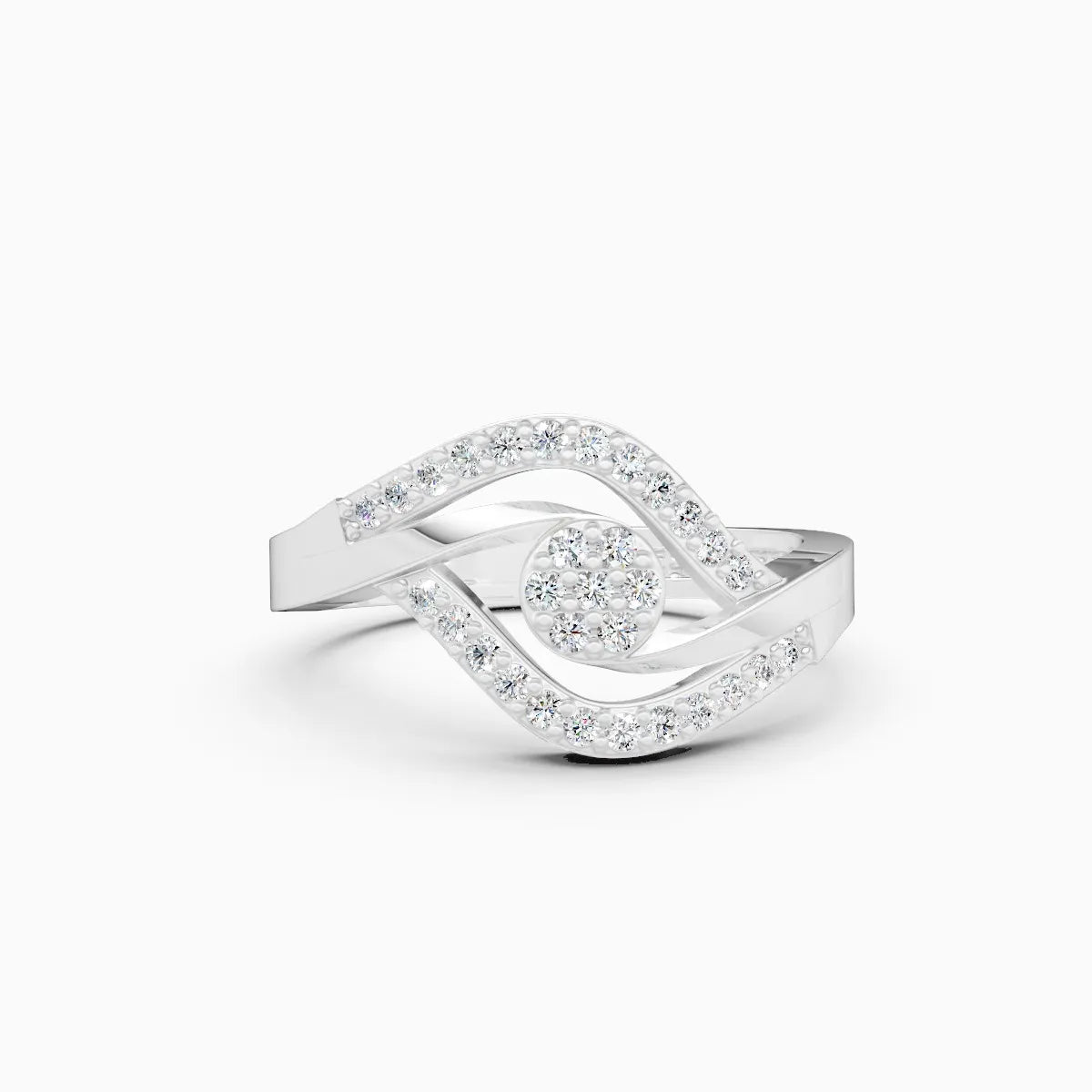 Mordern Style Lab Diamond Ladies Ring