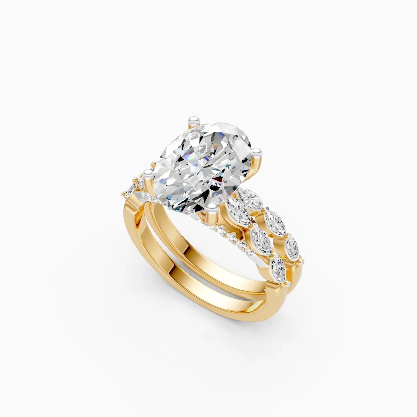 Royal Oval Cut Diamond Engagement Ring