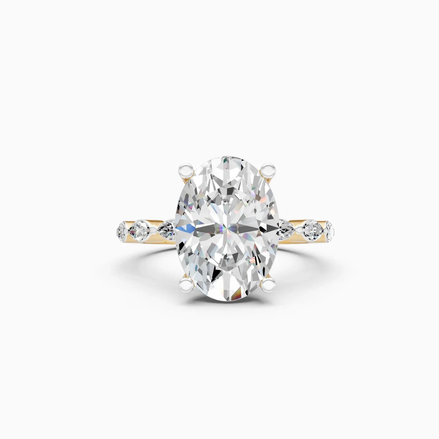 Crown of Grace Oval Diamond Ring