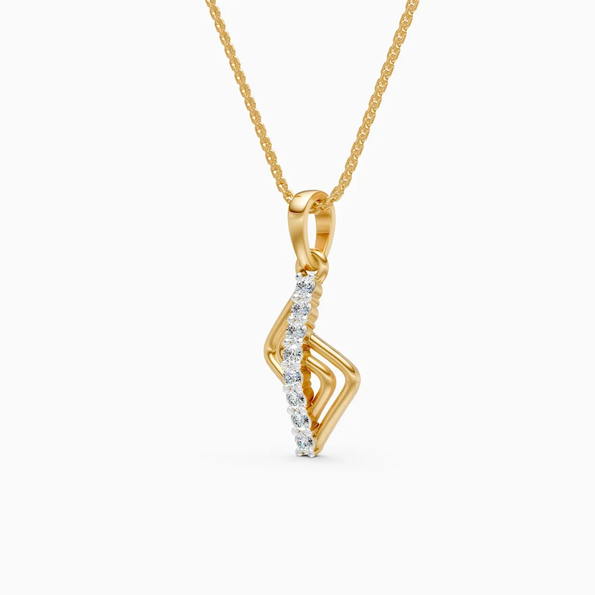 Contemporary Edge Pendant