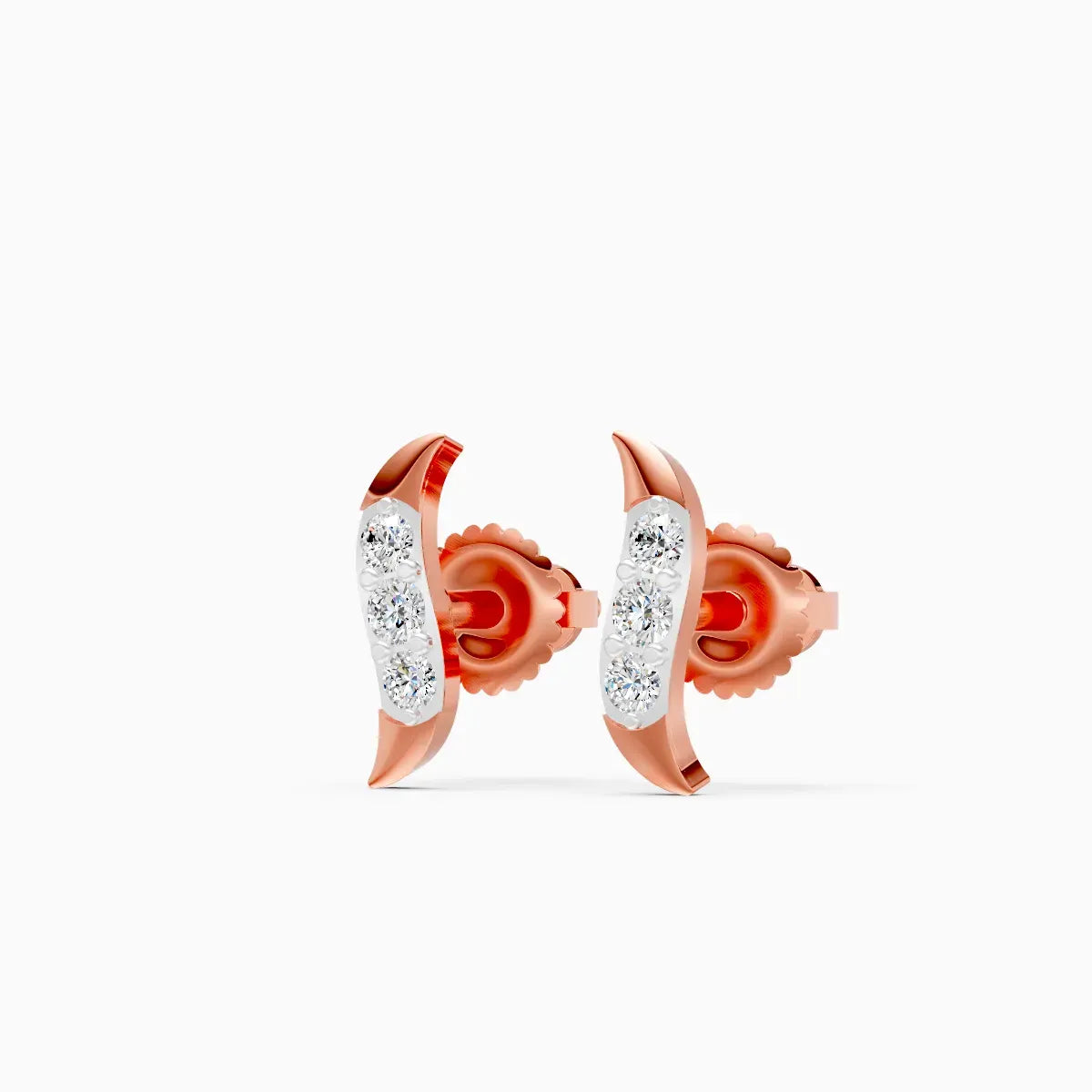Crescent Wave Studs