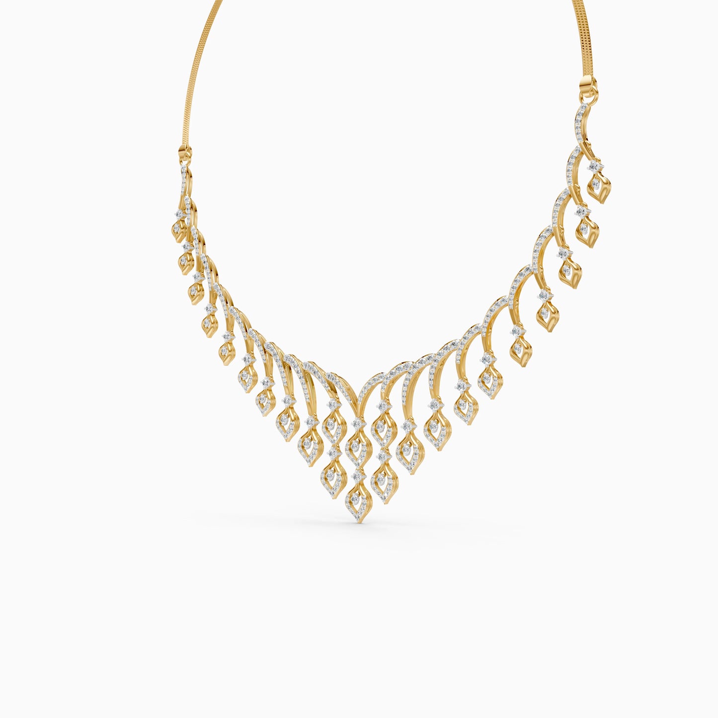 Royal Rhythm Lab Grown Diamond Necklace