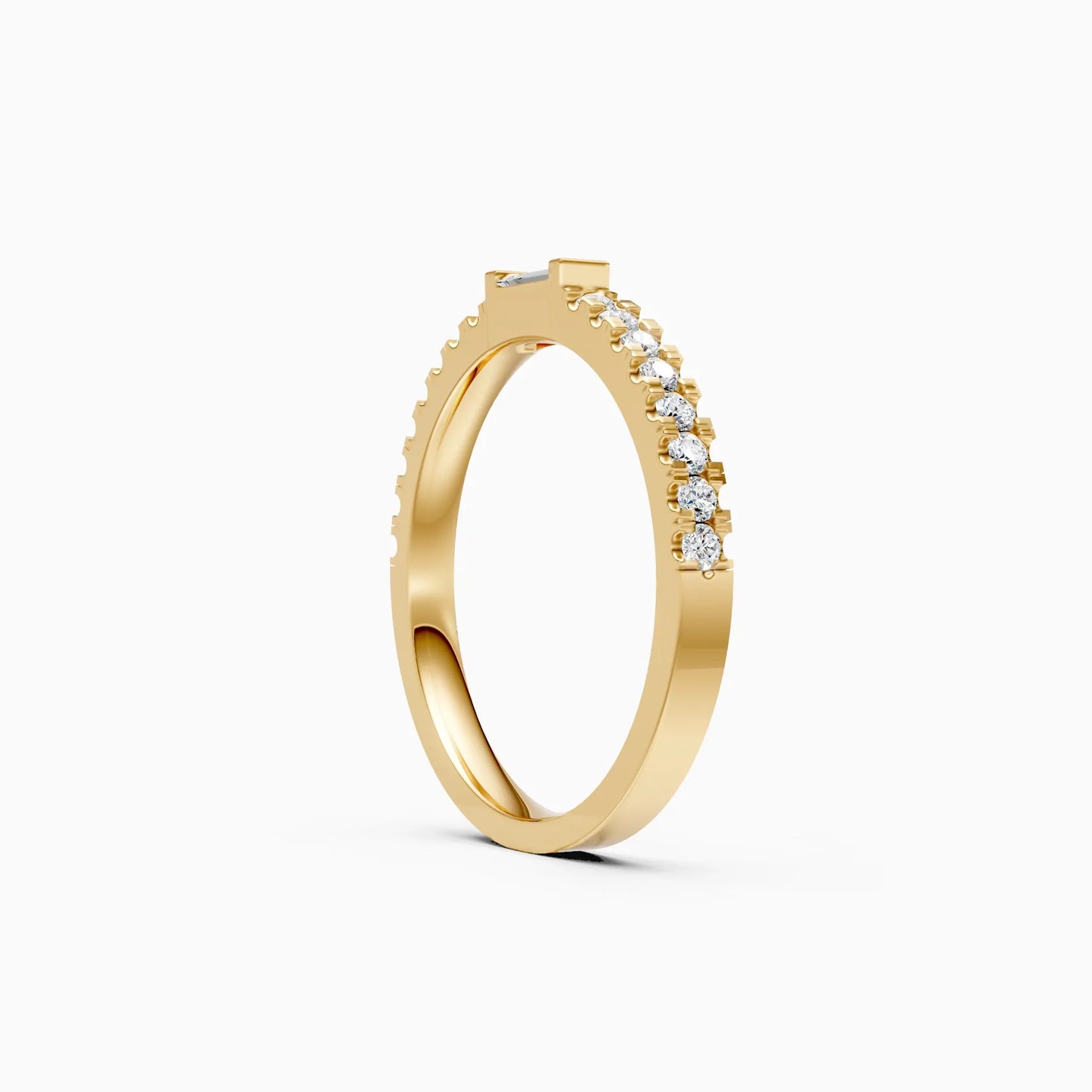 Baguette Bliss Lab Grown Diamond Ring