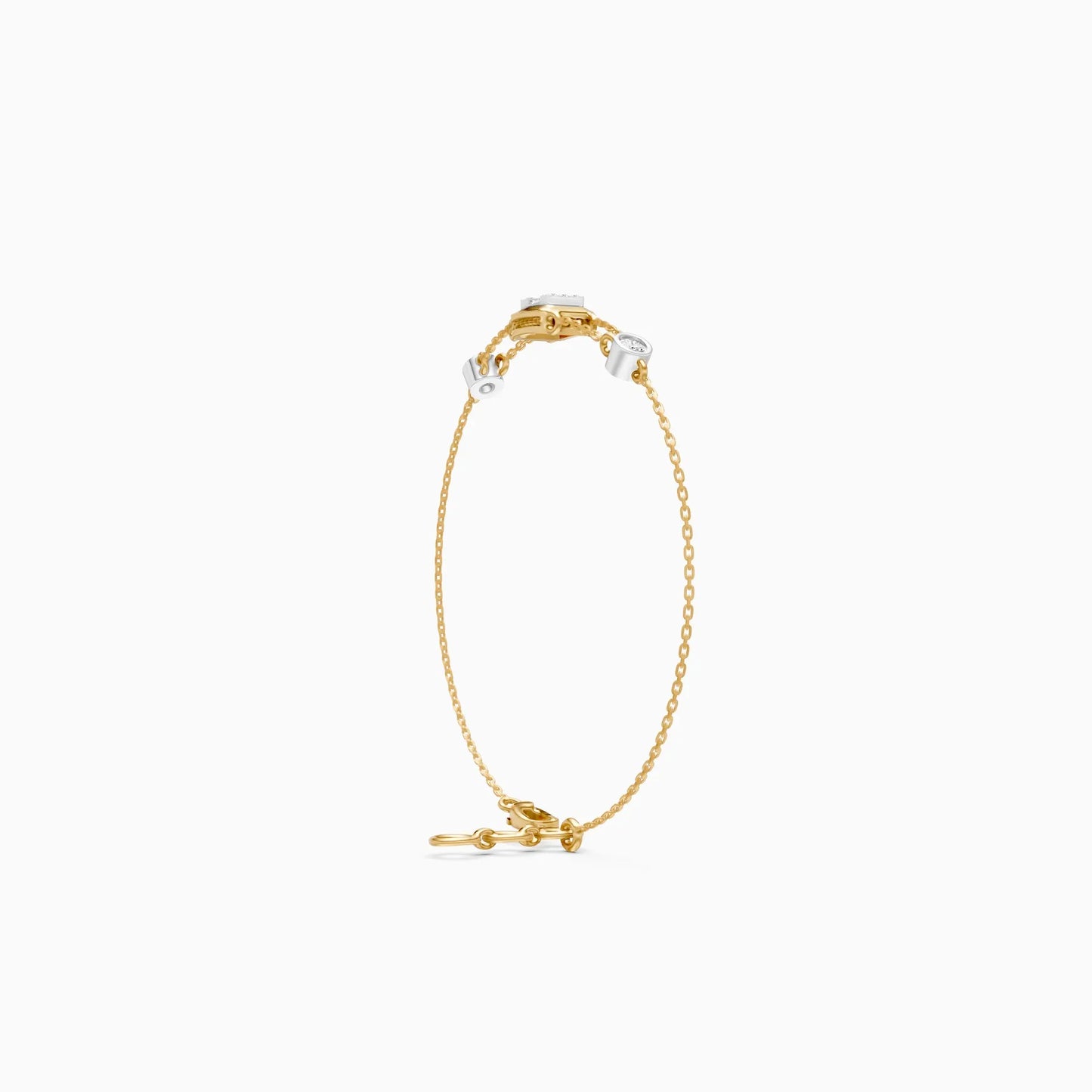 Minimal Luxe Bar Lab Grown Diamond Bracelet