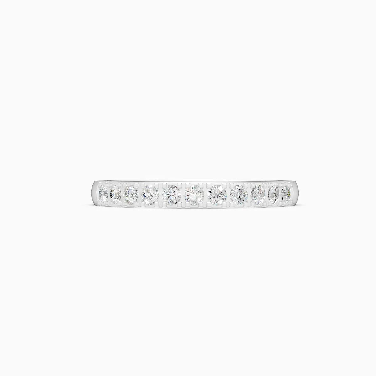 Sparking Half Eternity Matching Bridal Band