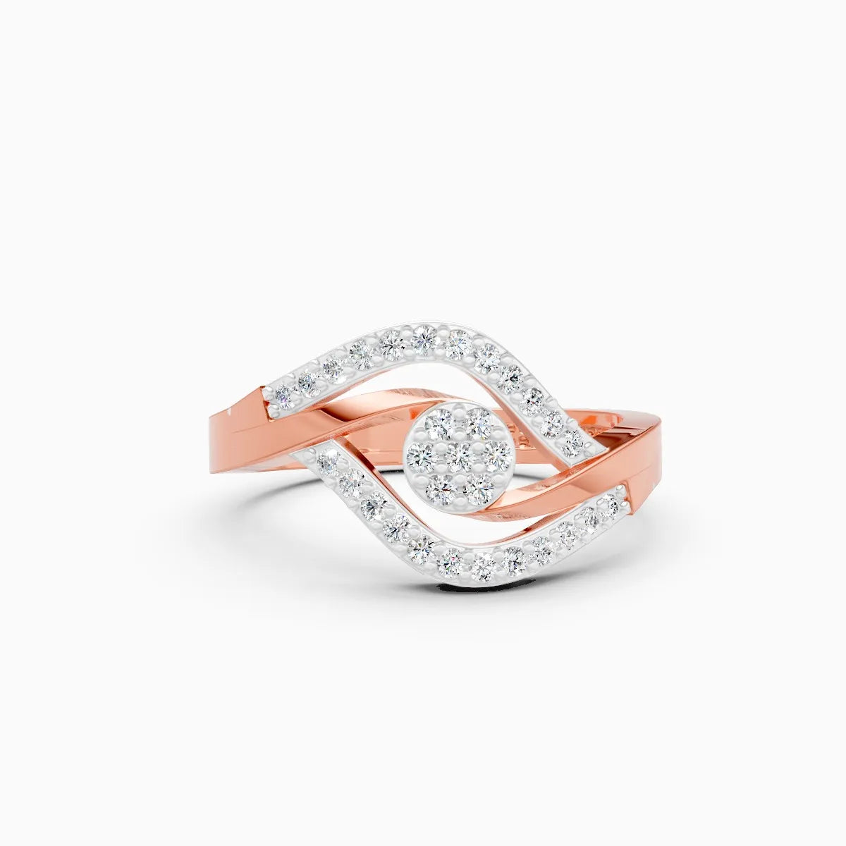 Mordern Style Lab Diamond Ladies Ring