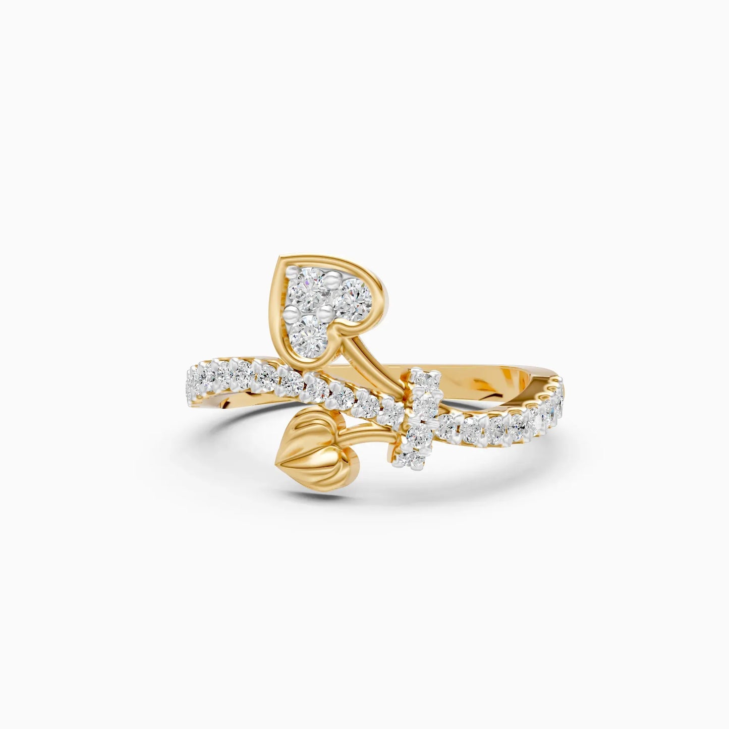 Eternal Bond Heart Diamond Ring